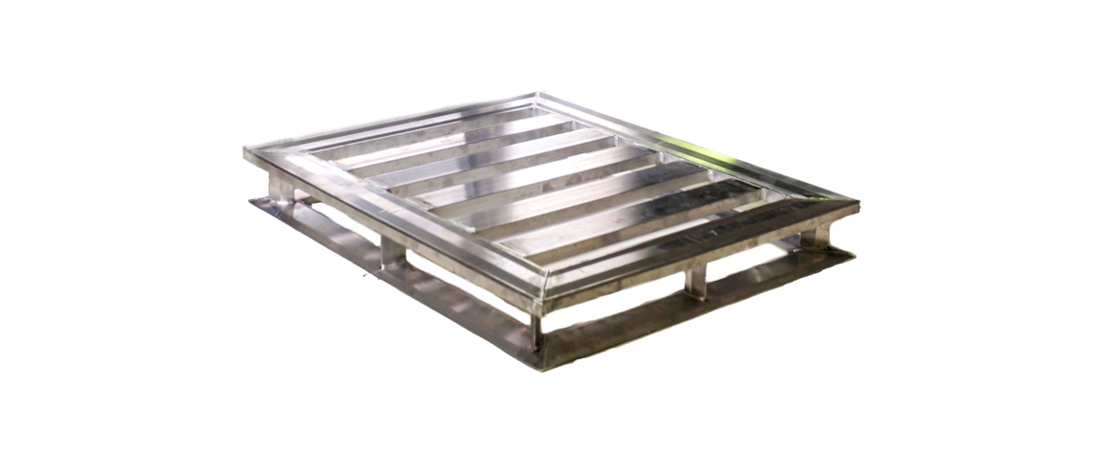 Standard aluminum pallet for GMA guidelines